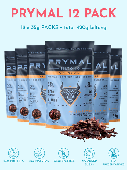 Original Biltong, 12 pack
